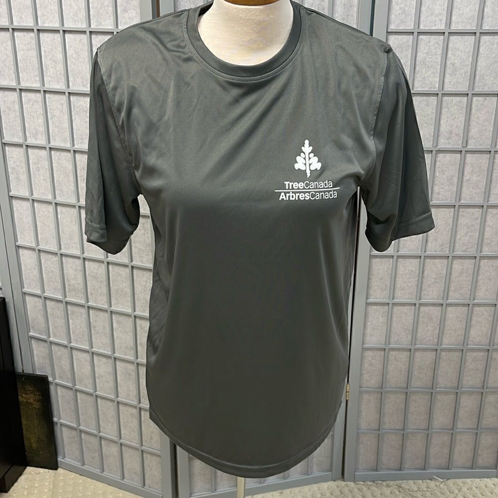 Clique Spin Eco Performance Jersey Short Sleeve - Men’s Small, Grey